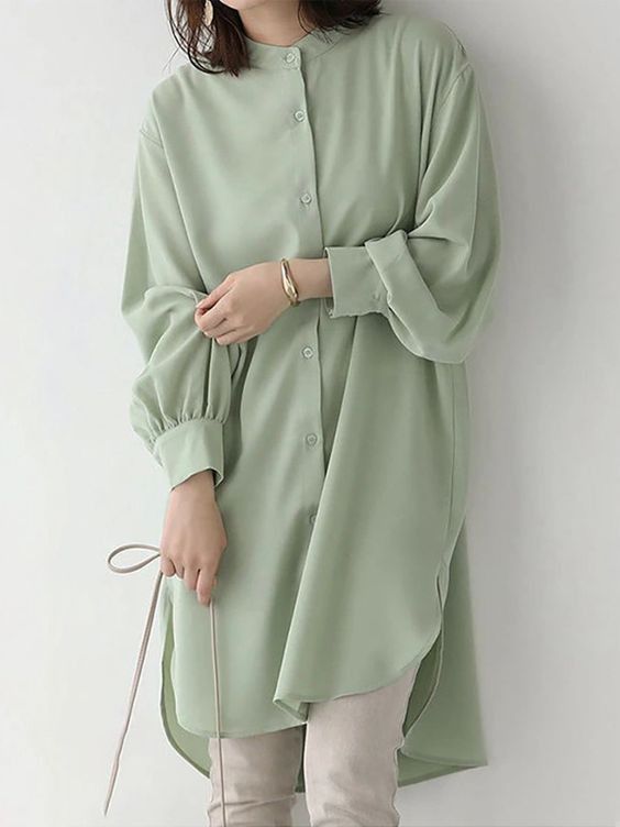 light green kurti for girls