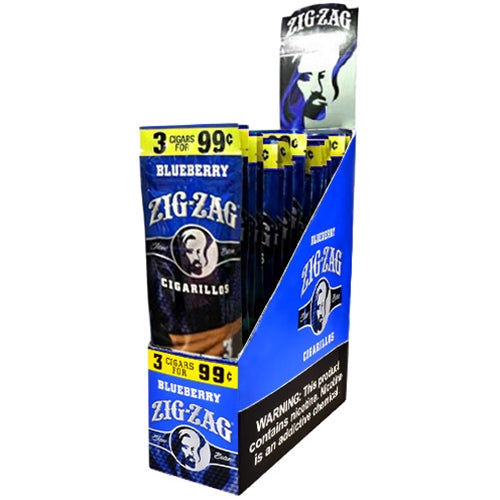 ZIGZAG 3/99 CIGAR BLUEBERRY