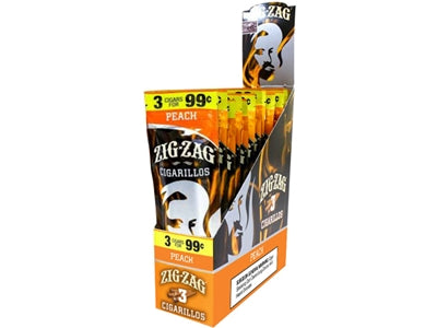 ZIGZAG 3/99 CIGAR PEACH