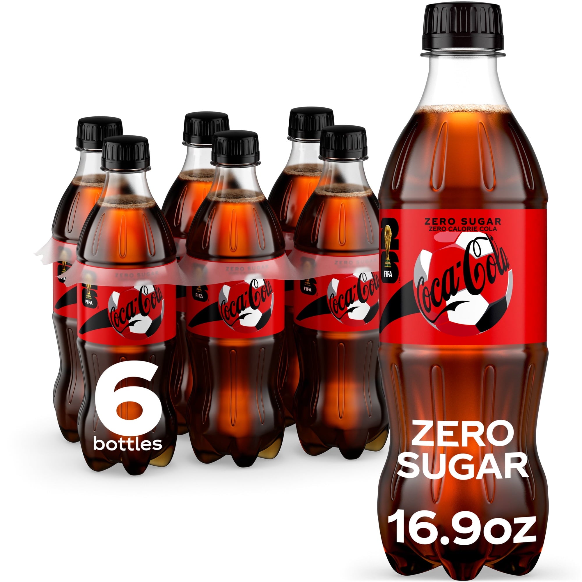 COKE ZERO 16.9OZ 6PK BOTTLES