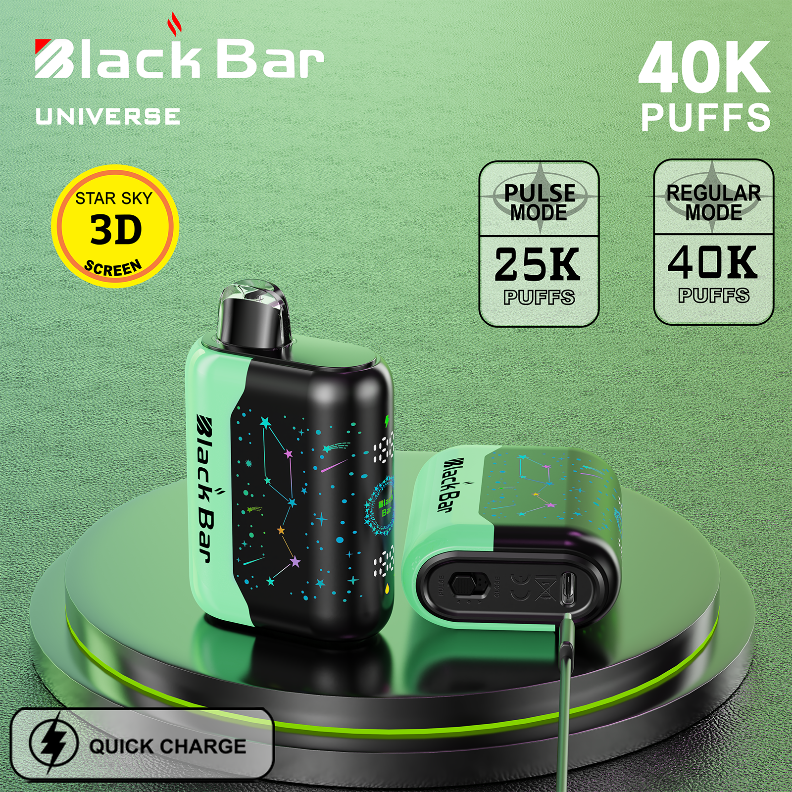 Sour Apple Ice 40K