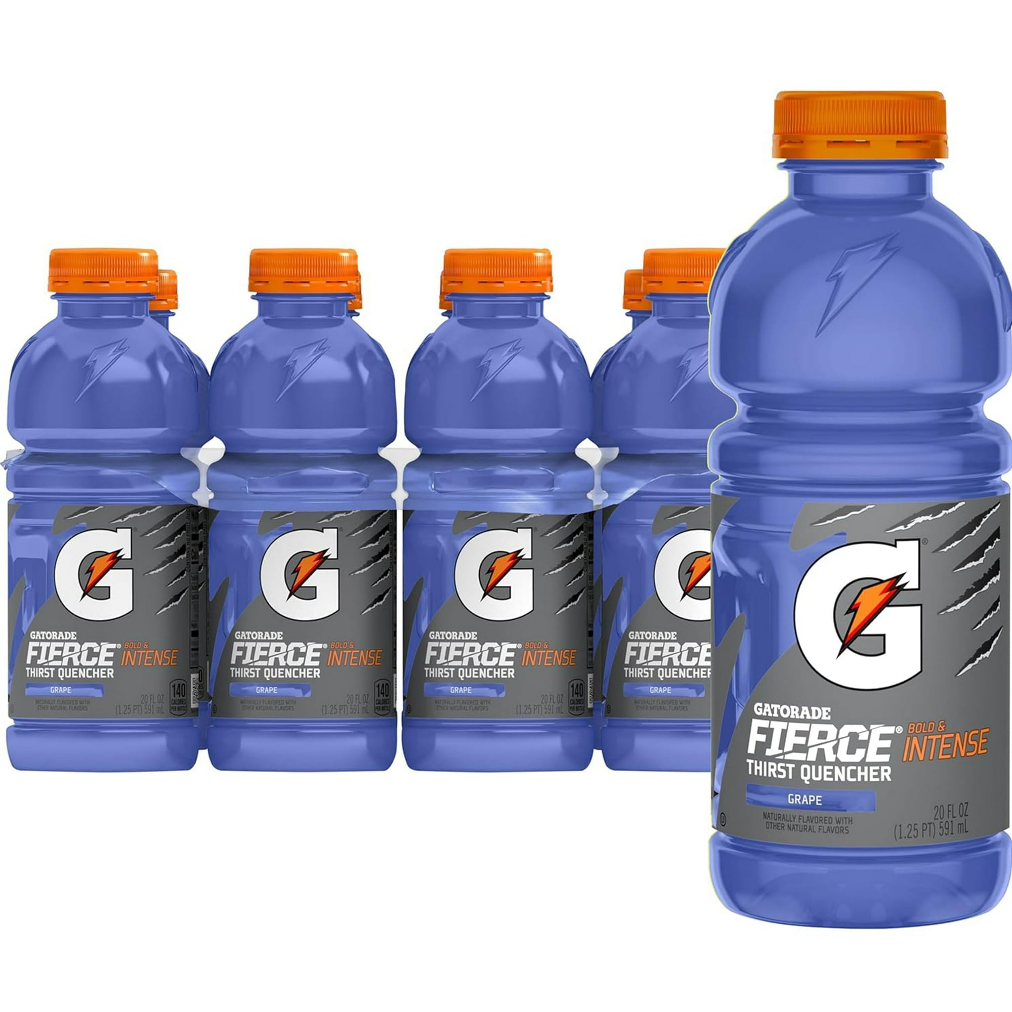 GATORADE GRAPE 20OZ 6PK BOTTLES