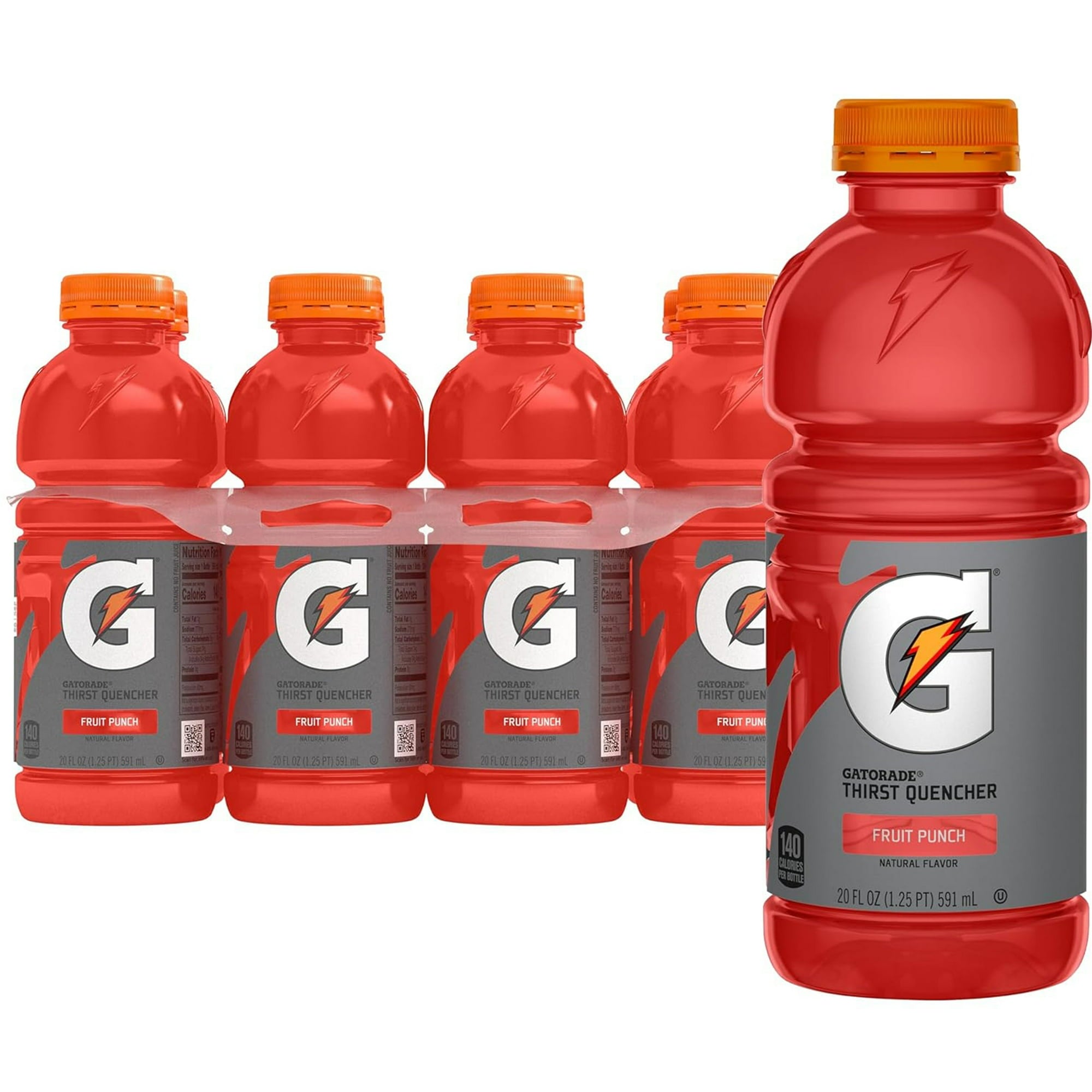 GATORADE FRUIT PUNCH 20OZ 6PK BOTTLES
