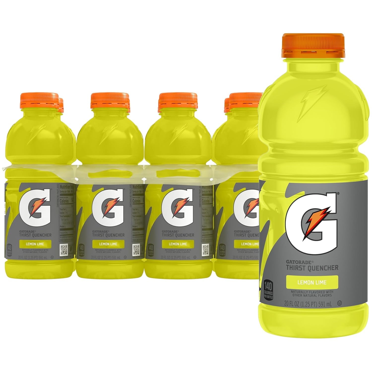 GATORADE LEMON LIME 20OZ 6PK BOTTLES