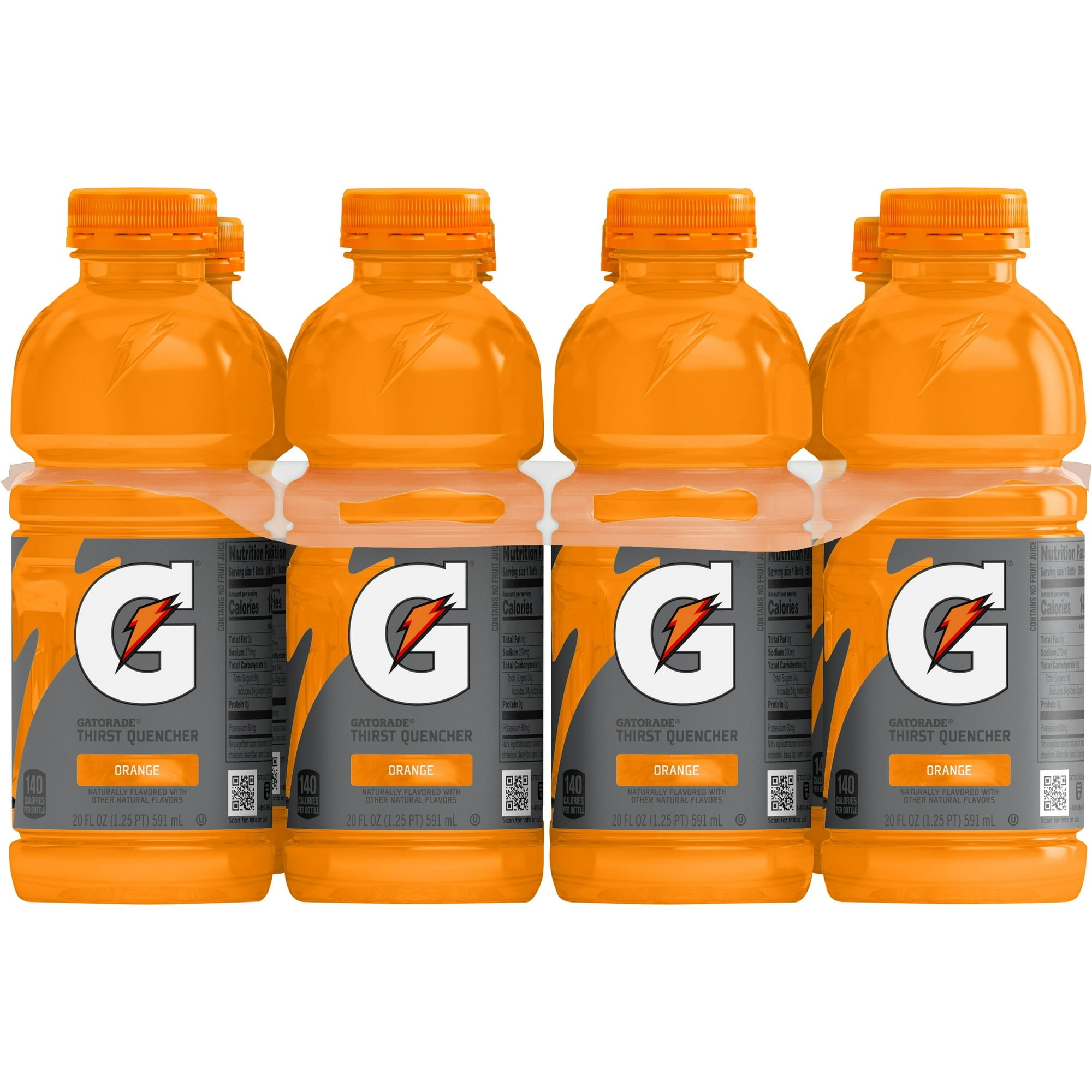 GATORADE ORANGE 20OZ 6PK BOTTLES