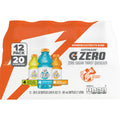 GATORADE ZERO VARIETY 20OZ 12PK BOTTLES