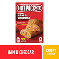 HOT POCKETS HAM & CHEDDAR 8PK