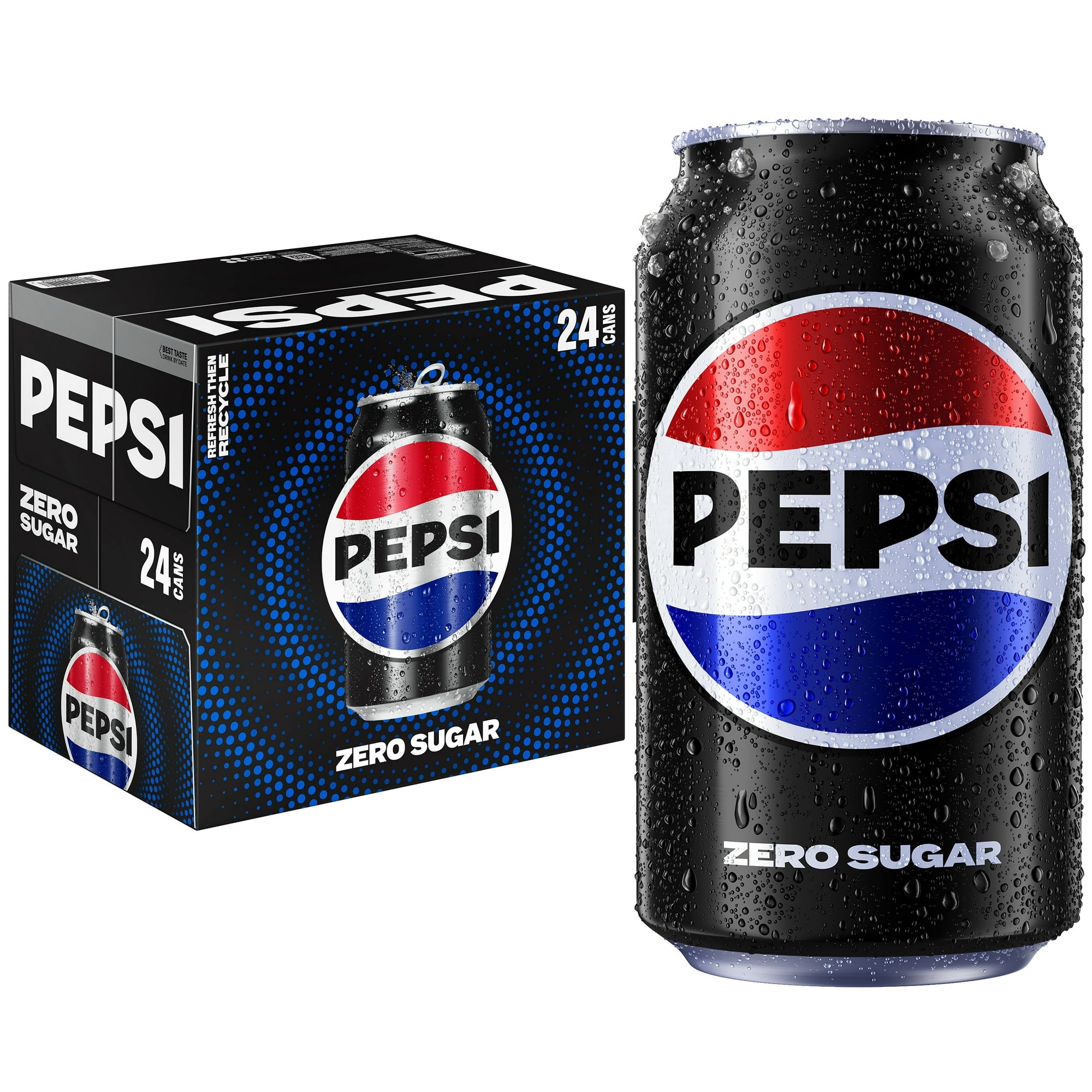 PEPSI ZERO 24PK CANS