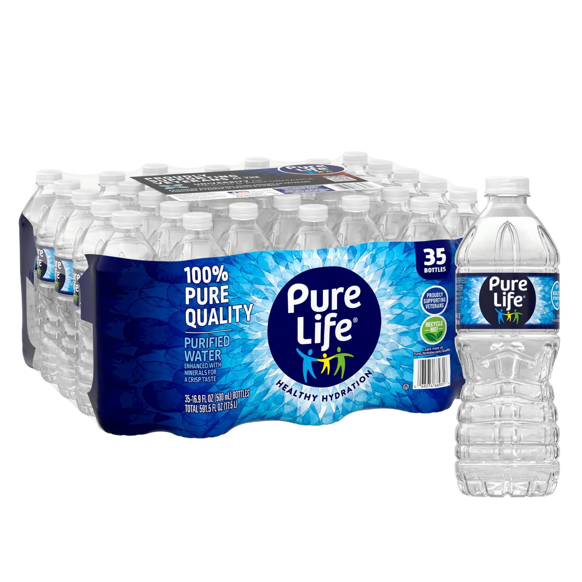 PURE LIFE 16.9OZ 35CT BOTTLES