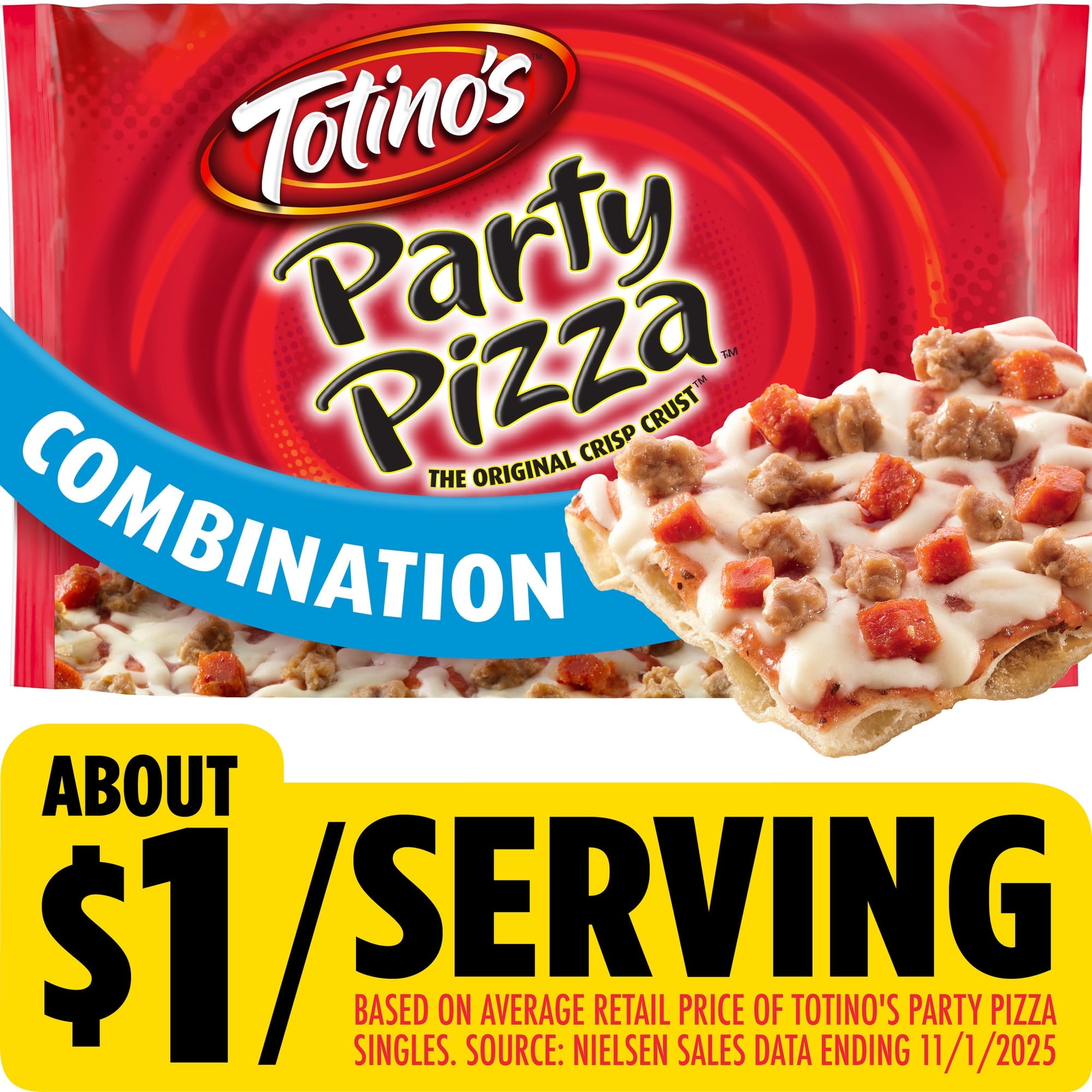 TOTINOS COMBINATION PIZZA