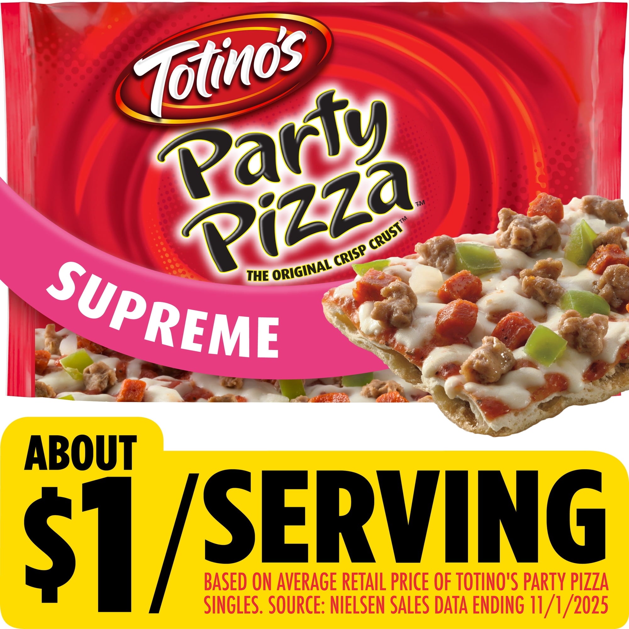 TOTINOS SUPREME PIZZA