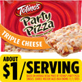 TOTINOS TRIPLE CHEESE PIZZA