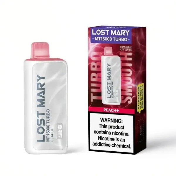LOST MARY 15K PEACH+ 5CT