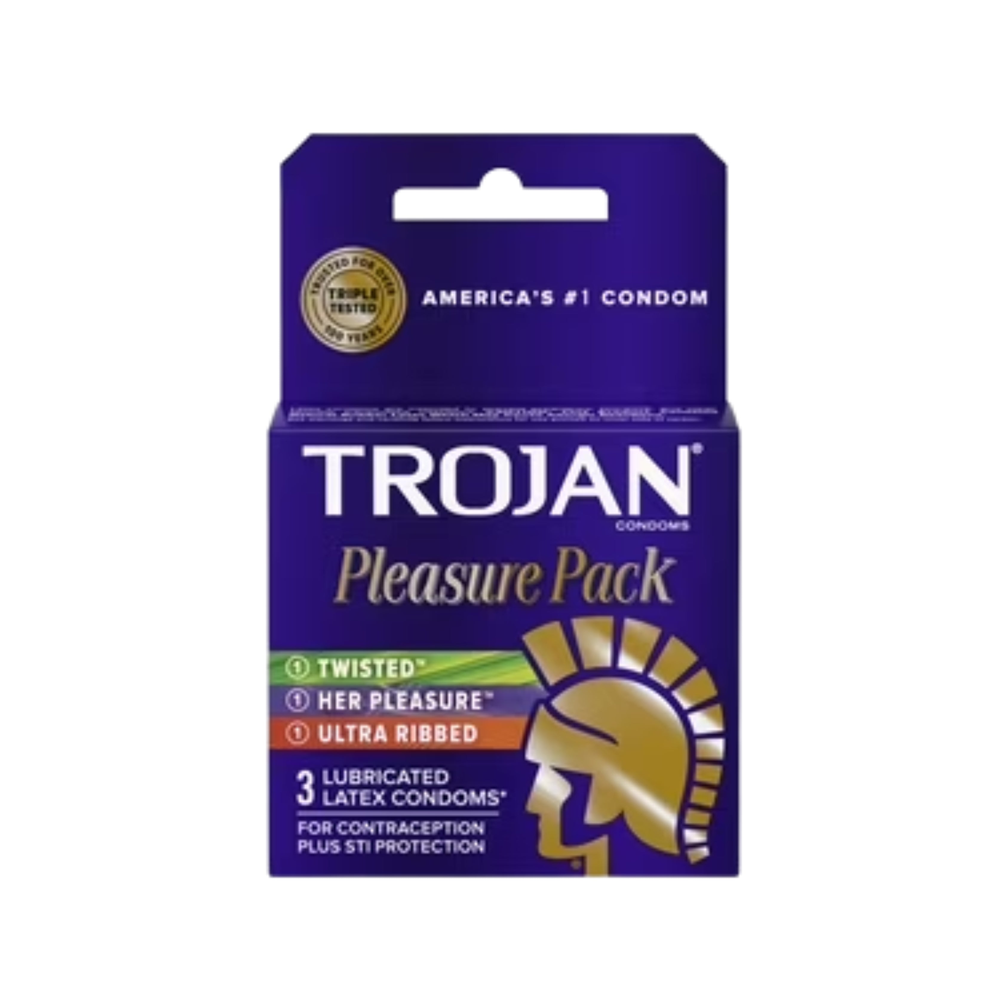 TROJAN PLEASURE PACK 6PK