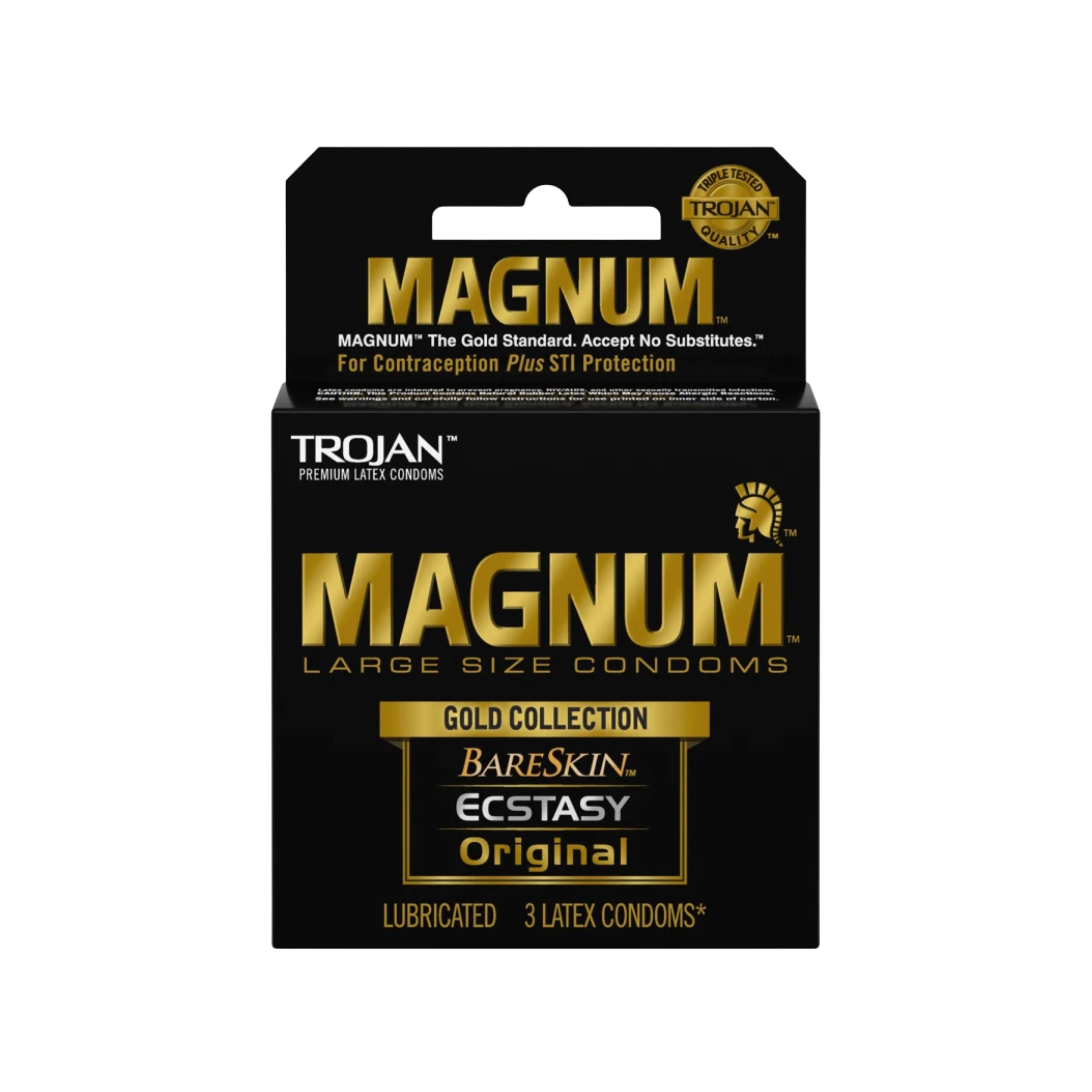 TROJAN MAGNUM GOLD COLECTION 6PK