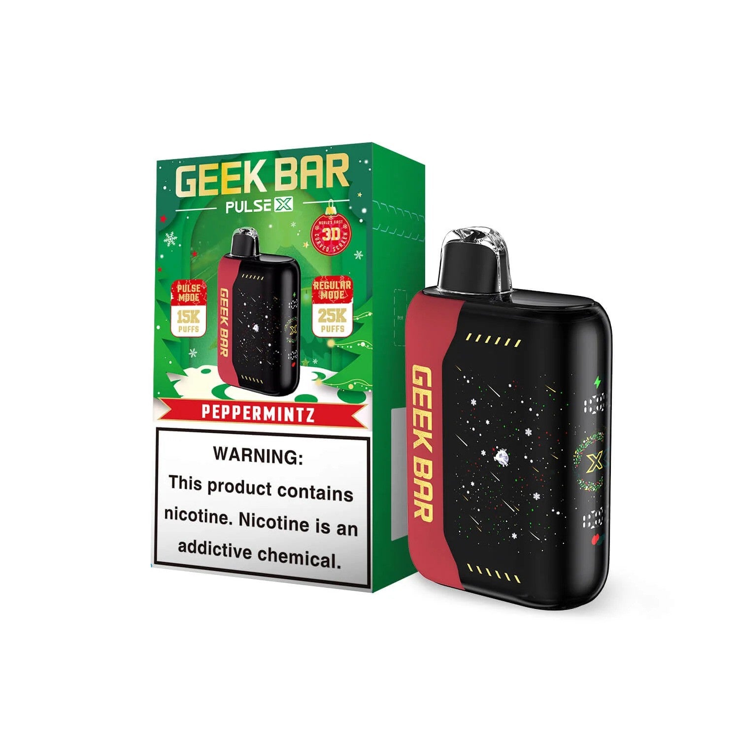 GEEK BAR 25K PEPPERMINT 5CT