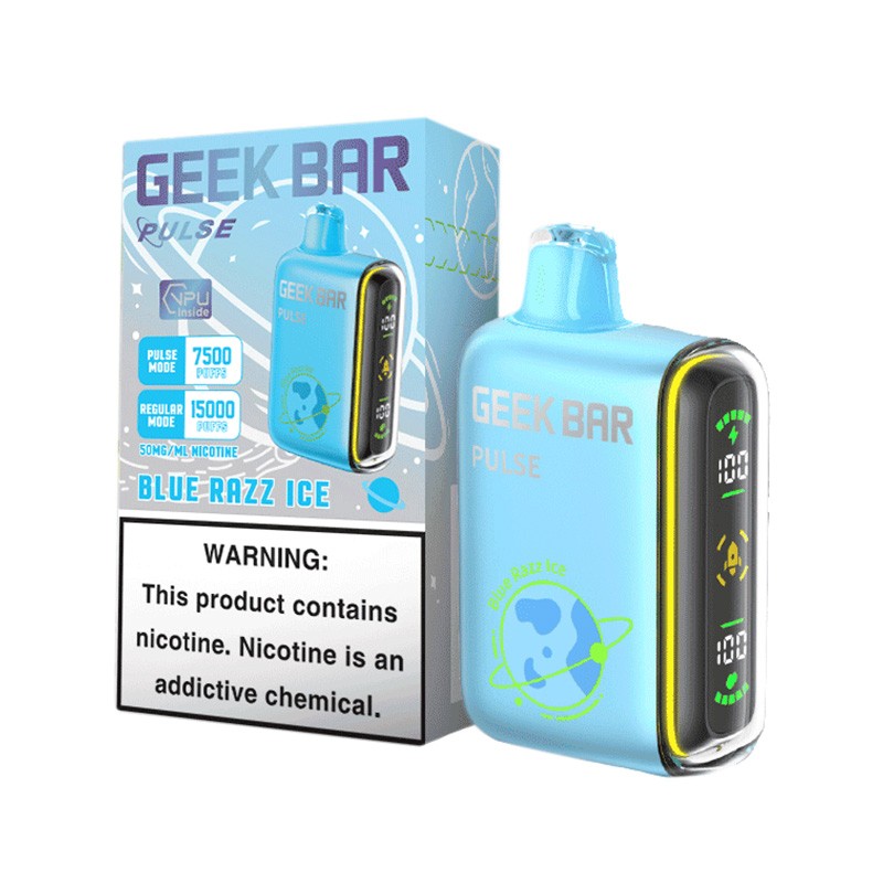 GEEK BAR 15K 0 NIC BLUE RAZ ICE