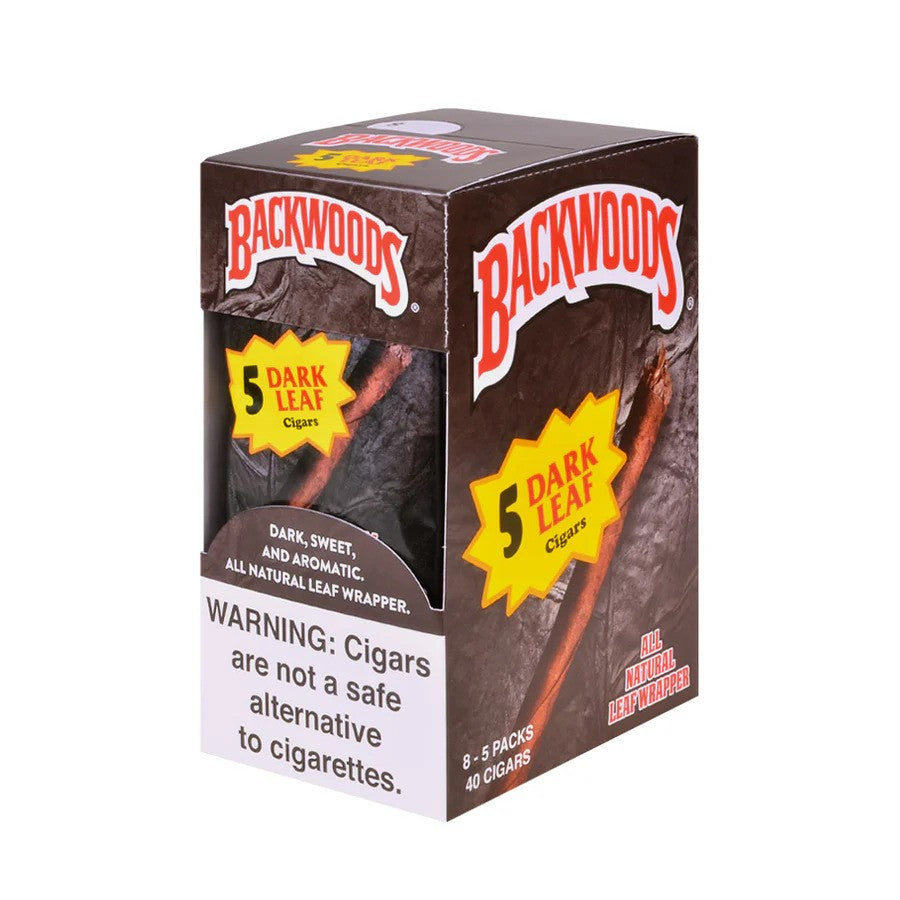 BACKWOODS DARK LEAF  8/5PK
