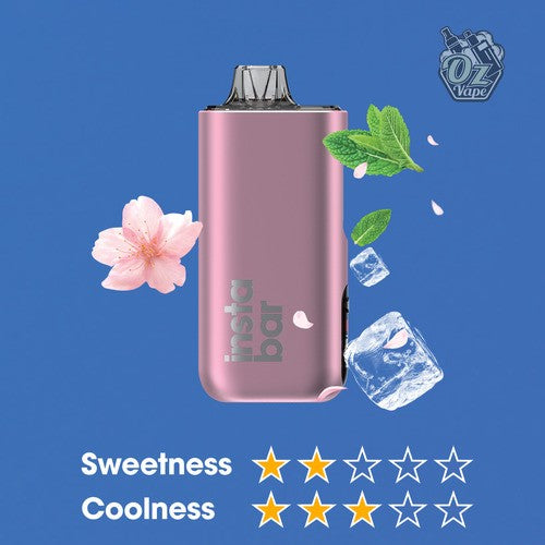 INSTA BAR 40K 10PK SAKURA MINT