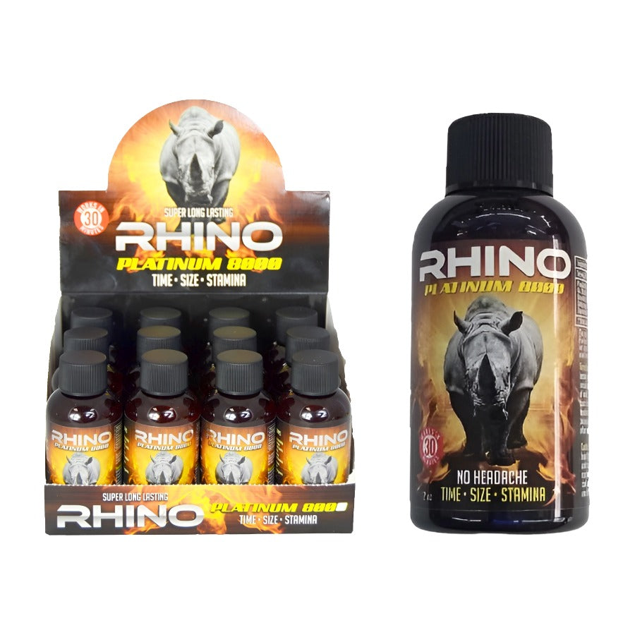 RHINO PLATINUM 8K 12CT SHOTS