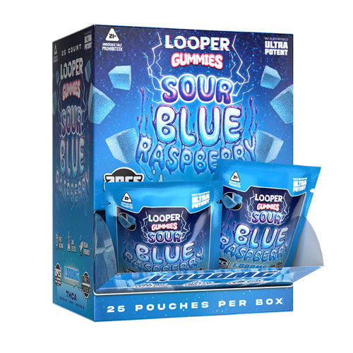 LOOPER GUMMY 25CT SOUR BLUE RASP