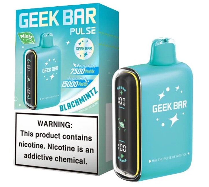 GEEK BAR 15K BLACK MINTZ