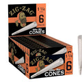 ZIG ZAG PAPER CONE 11/4 24/6PK