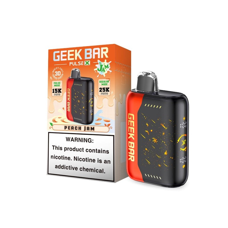 GEEK BAR 25K PEACH JAM 5CT
