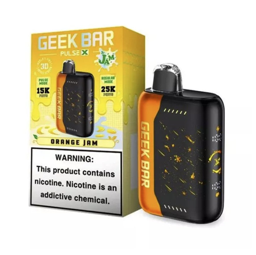 GEEK BAR 25K ORANGE JAM 5CT