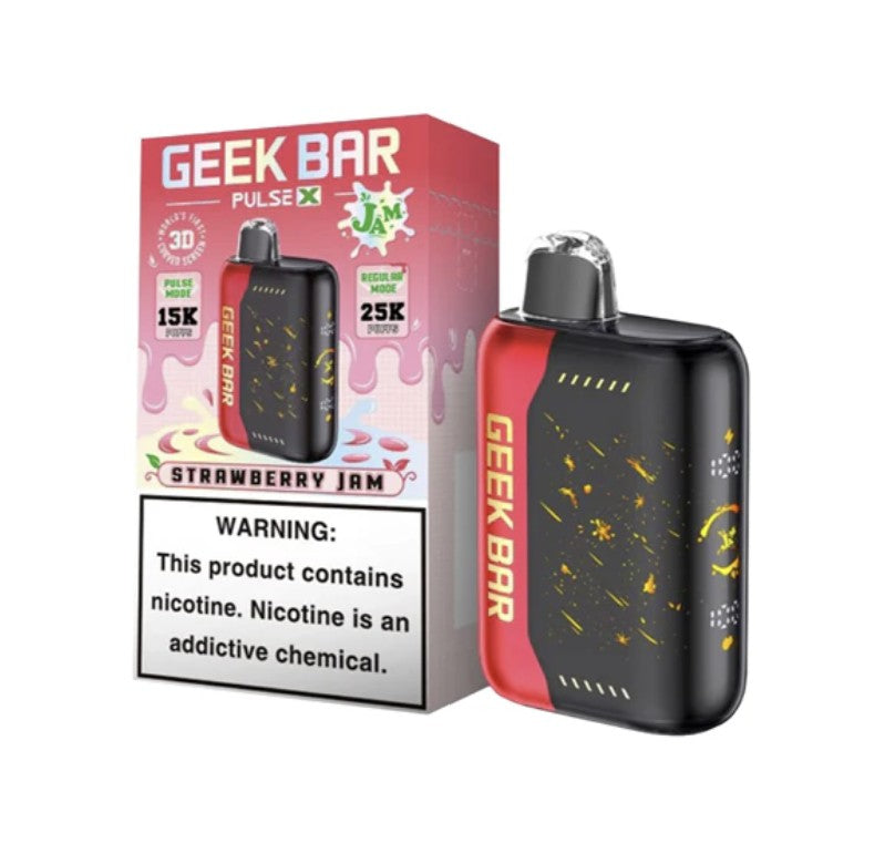 GEEK BAR 25K STRAWBERRY JAM 5CT