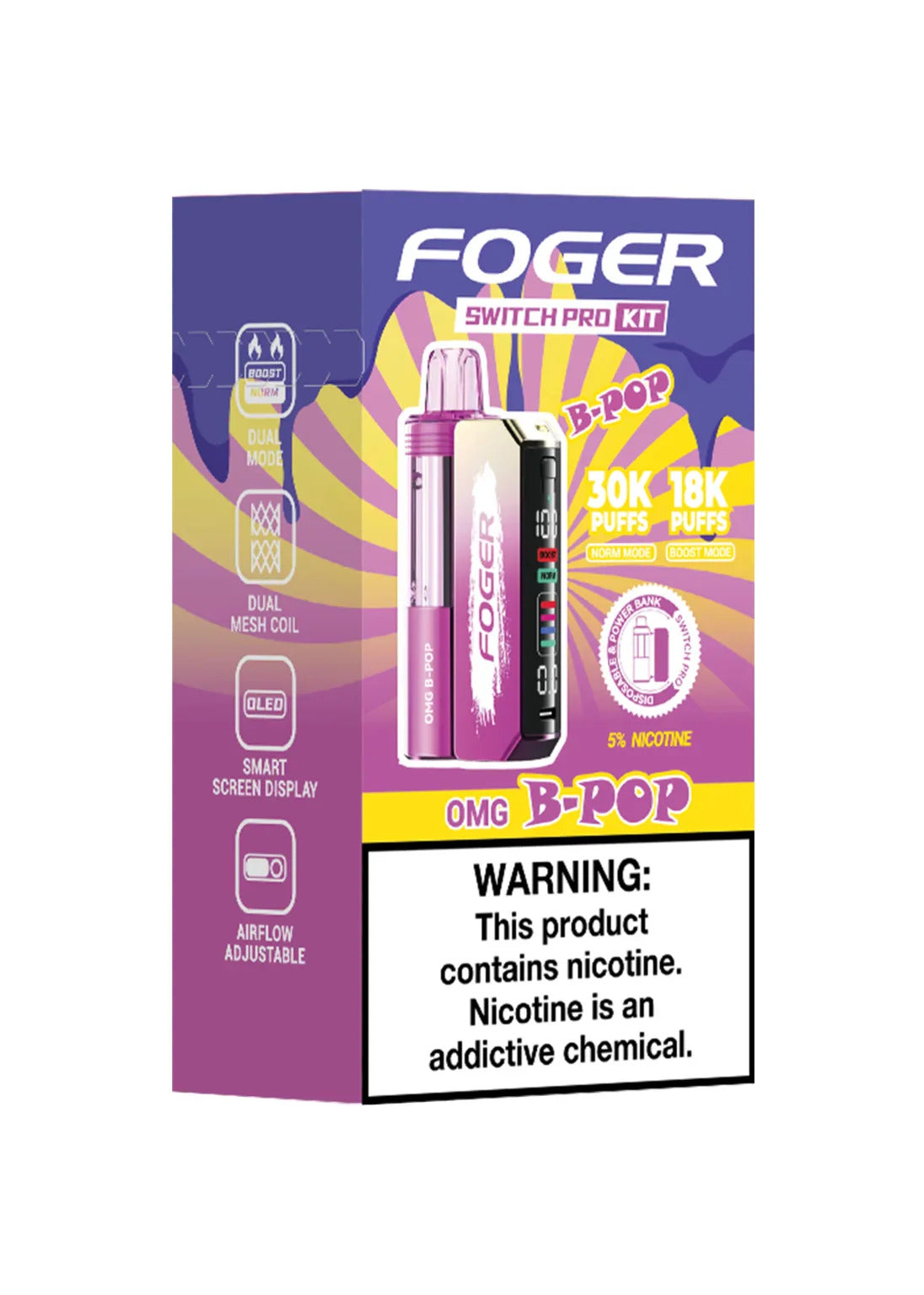 FOGER 30K OMG BPOP 5CT