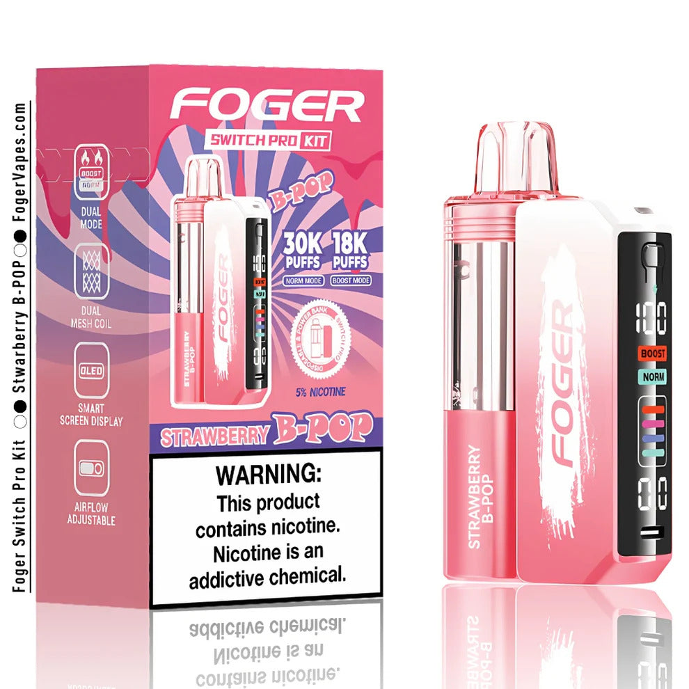 FOGER 30K STRAWBERY BPOP 5CT