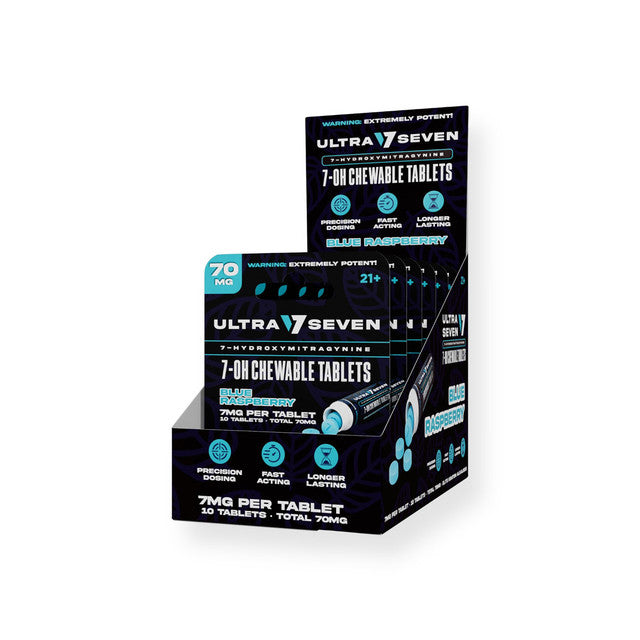 ULTRA 7 OH CHEWABLE TAB 6CT BLUE