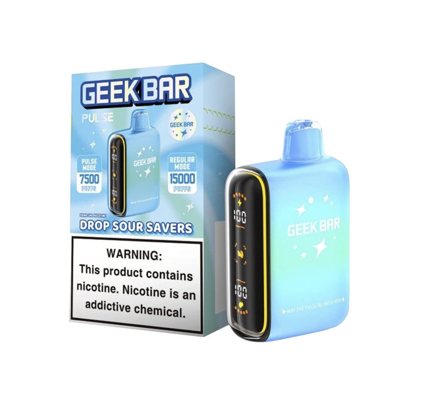 GEEK BAR 15K DROP SOUR SAVERS