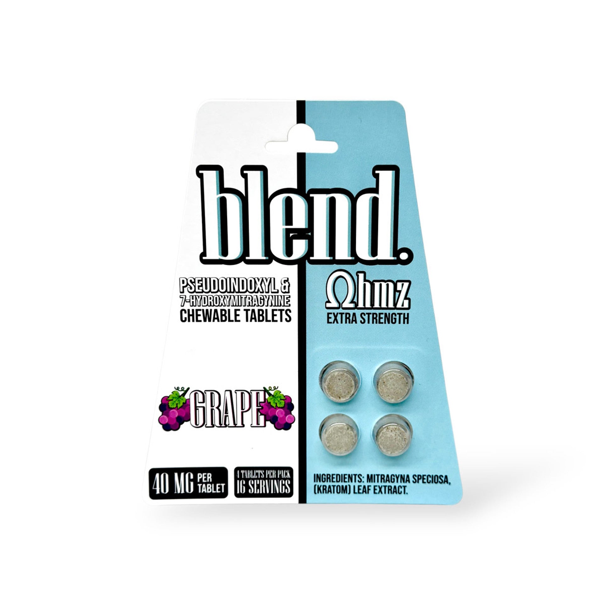BLEND PSEUDO 40MG 25CT GRAPE