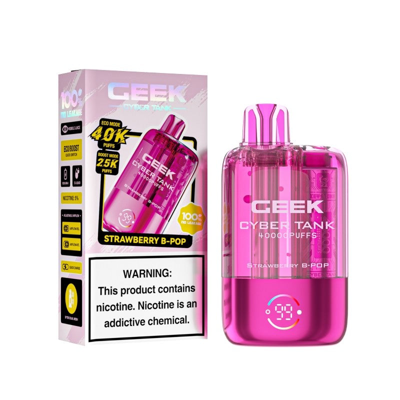 GEEK CT 40K 5CT STRAWBERRY BPOP