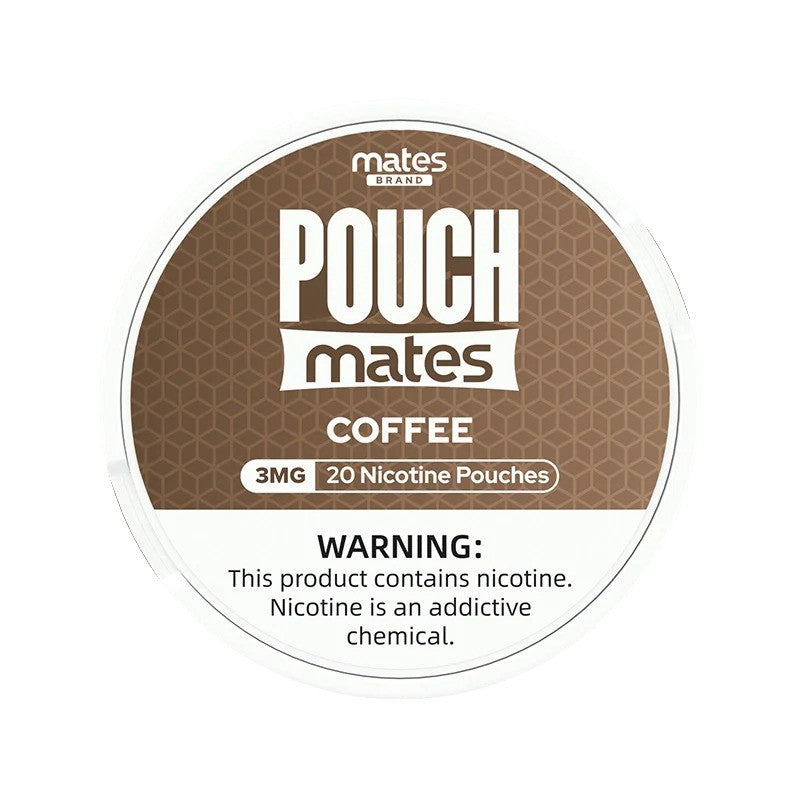 MATES NIC POUCH 3MG 5CT COFFEE