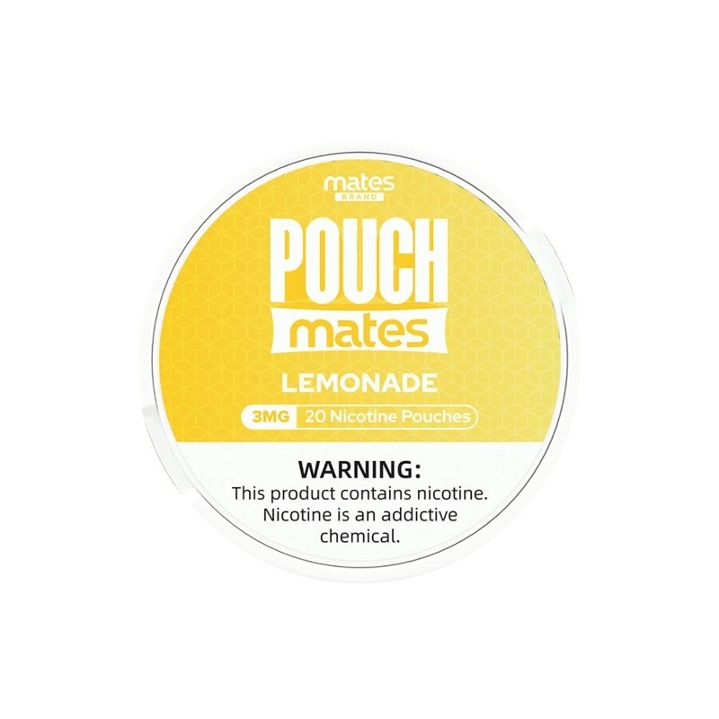 MATES NIC POUCH 3MG 5CT LEMONADE
