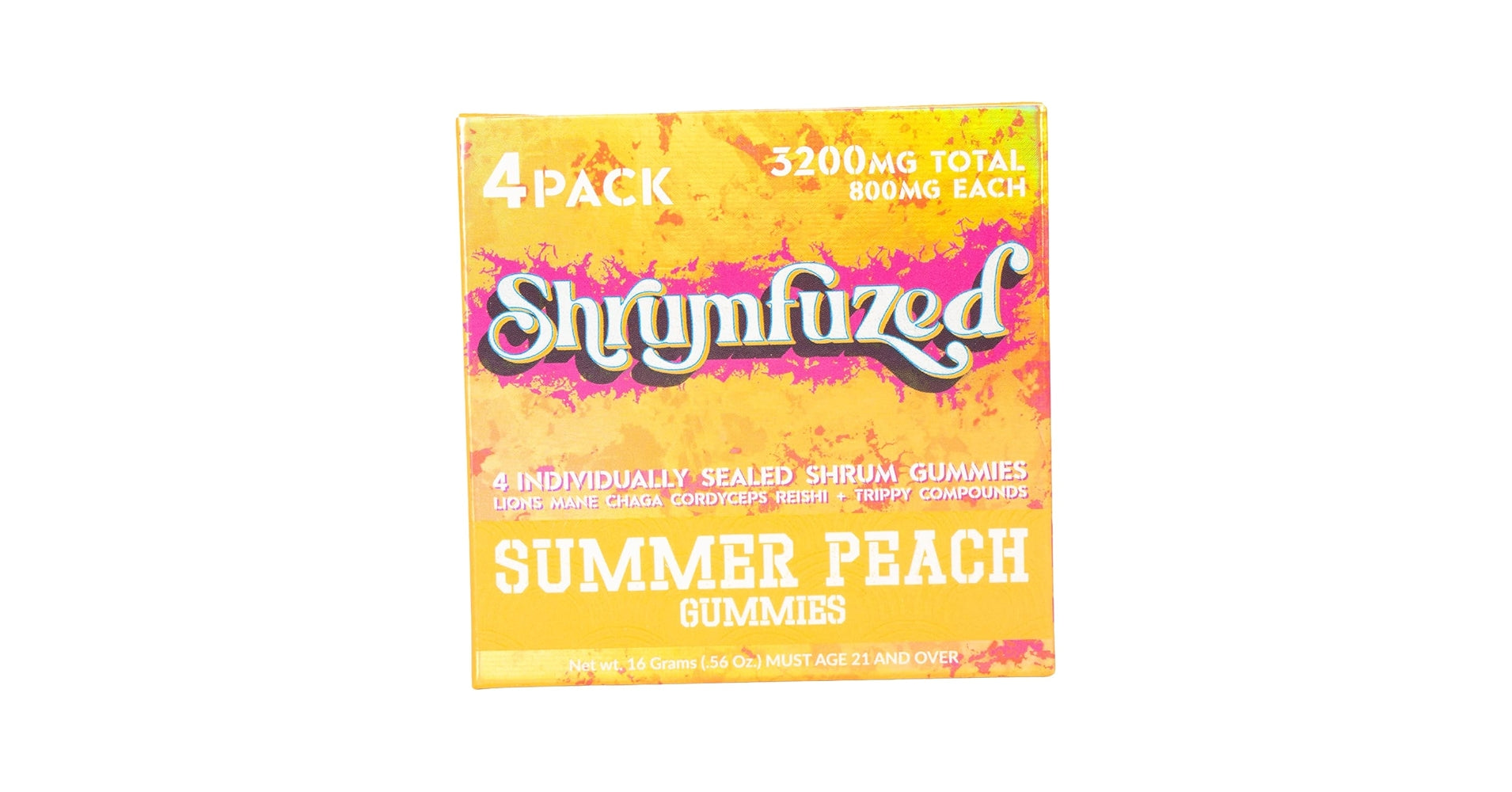 SHRUMFUZED 3200MG 4GUMIE 1CT SP