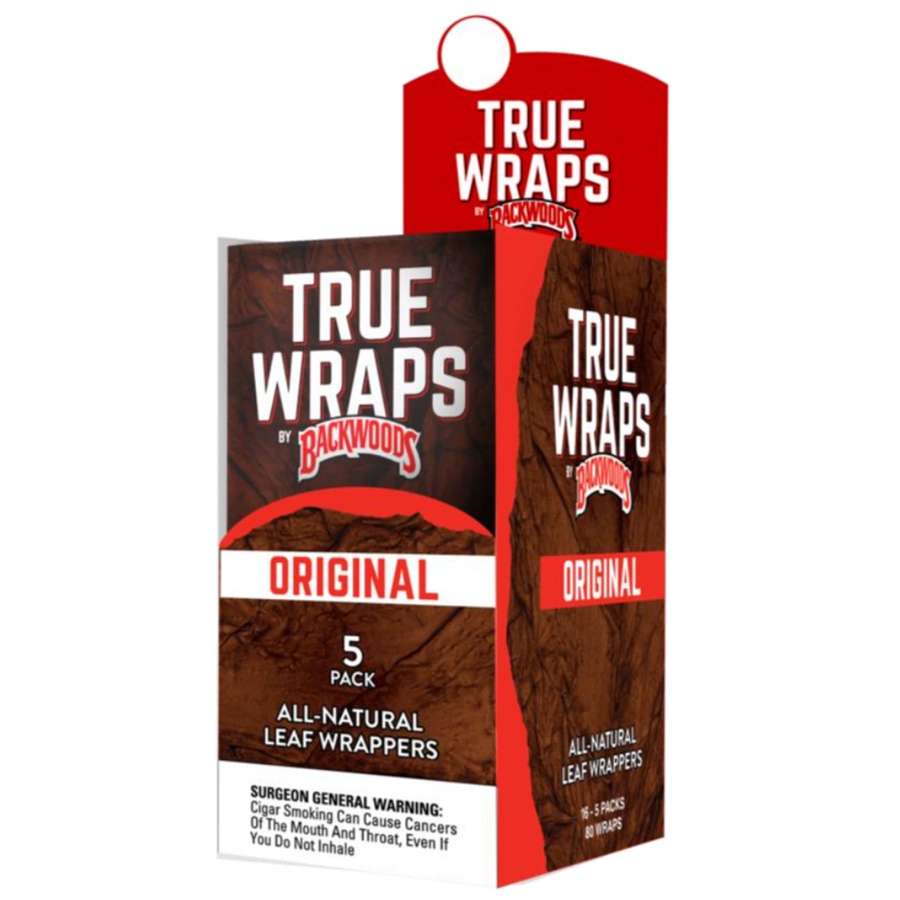 BACKWOOD TRUE WRAP 5PK ORIGINAL