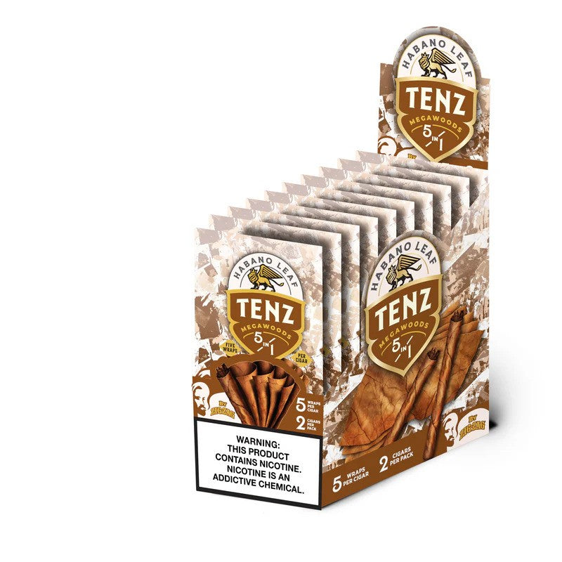 ZIGZAG TENZ LEAF 8/2CT HABANO
