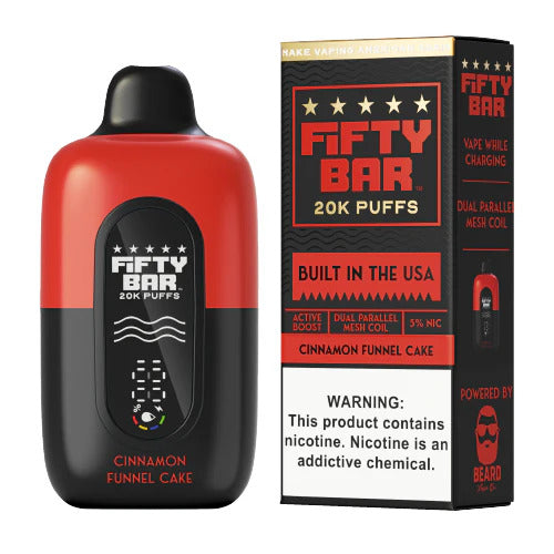 FIFTY BAR 20K 5CT CINNAMON CAKE