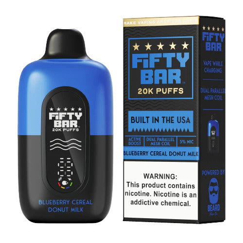 FIFTY BAR 20K 5CT BLUEBERY CDM