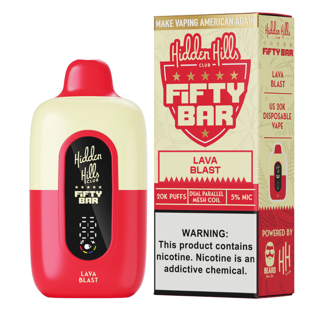 FIFTY BAR 20K 5CT LAVA BLAST