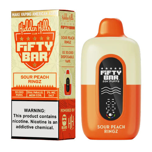 FIFTY BAR 20K 5CT SOUR PEACH
