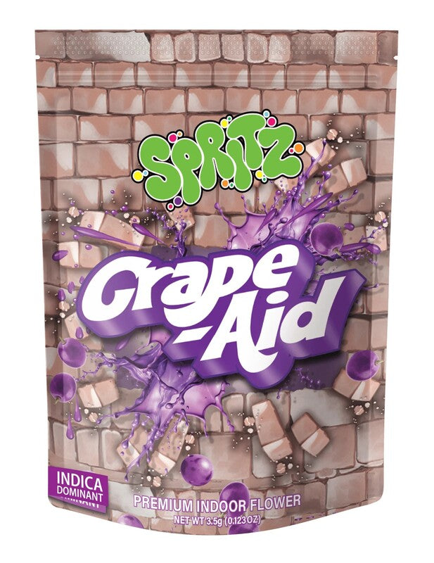 SPRITZ 3.5G FLWR 1CT GRAPE AID