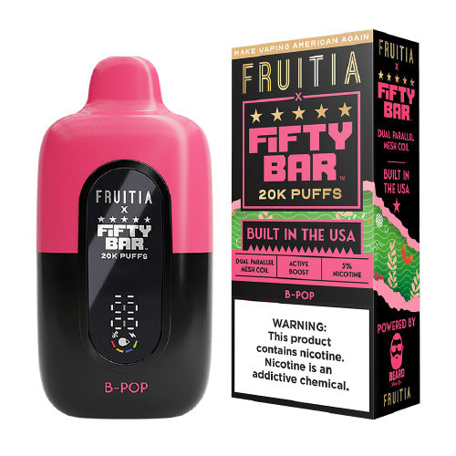 FIFTY BAR 20K 5CT BERRY POP