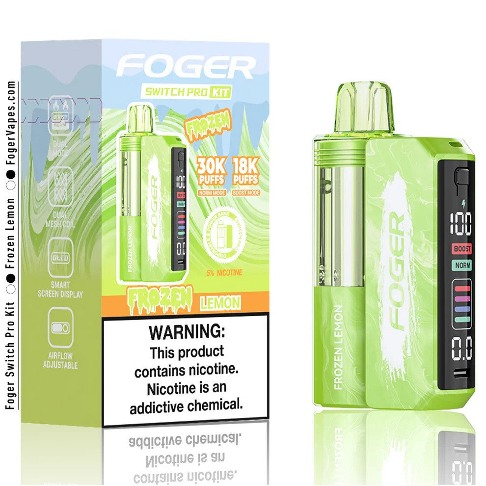 FOGER 30K FROZEN LEMON 5CT