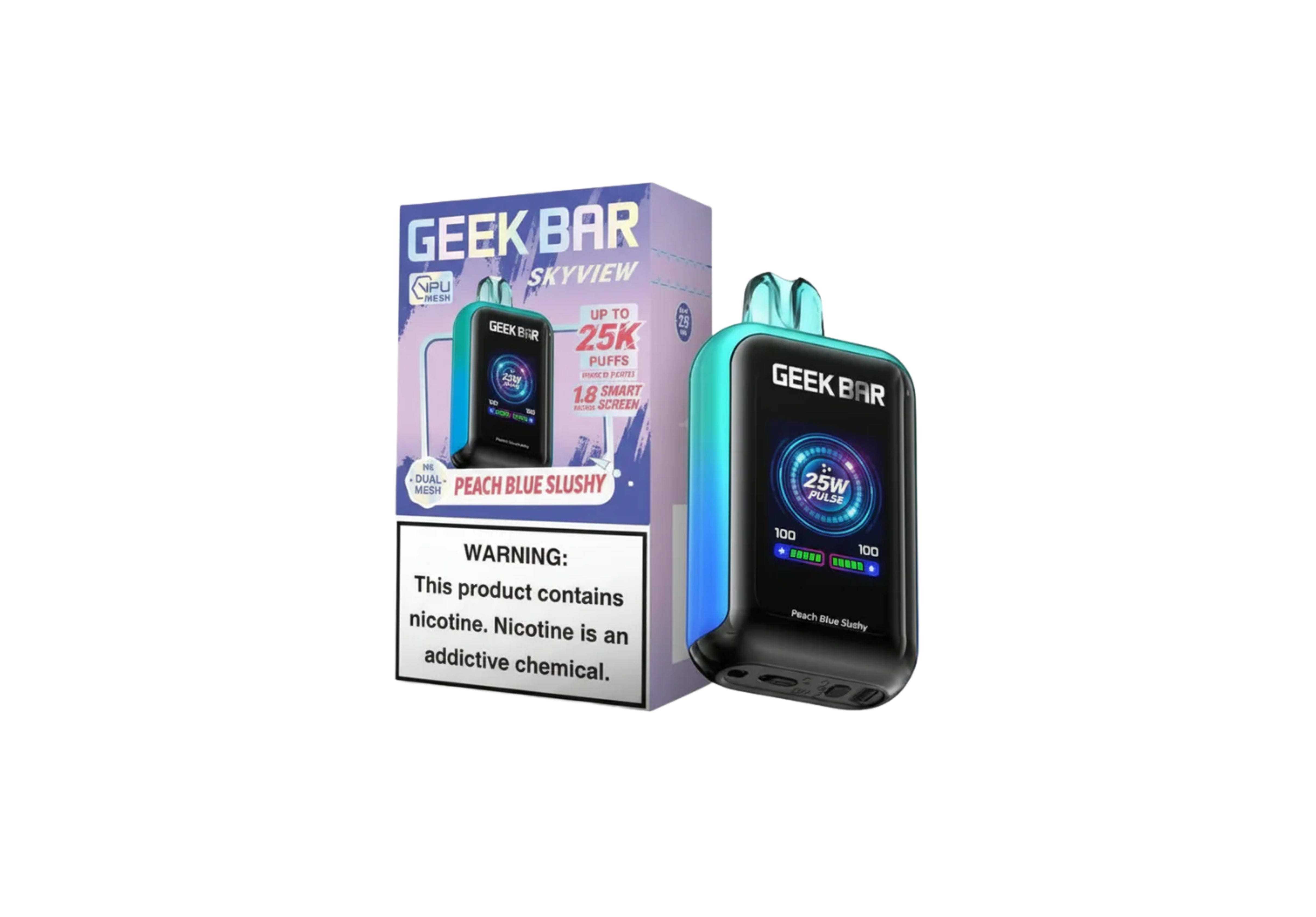 GEEK BAR SKYVIEW 25K 5CT PEACH
