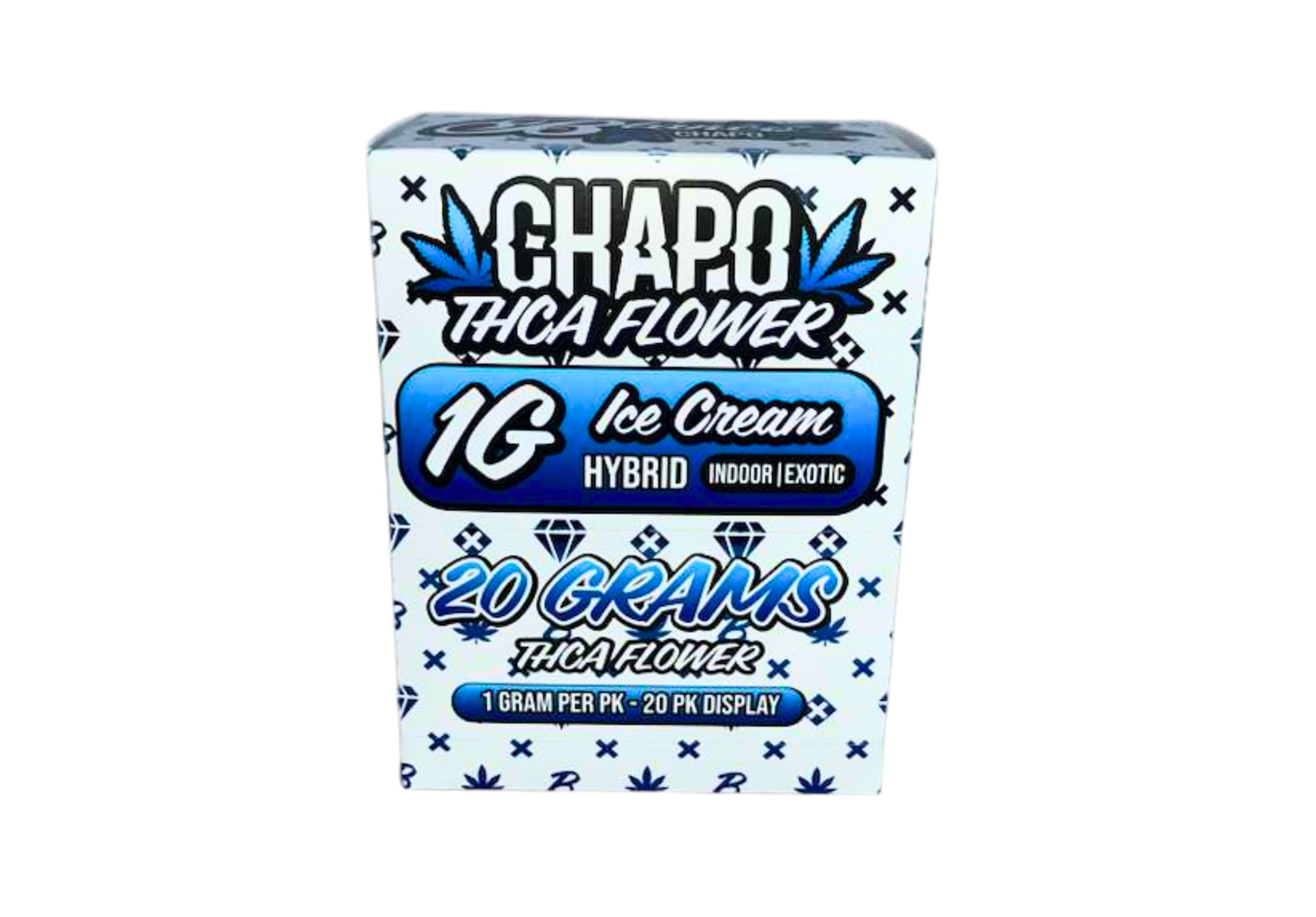 CHAPO 1G FLWR 20CT ICE CREAM